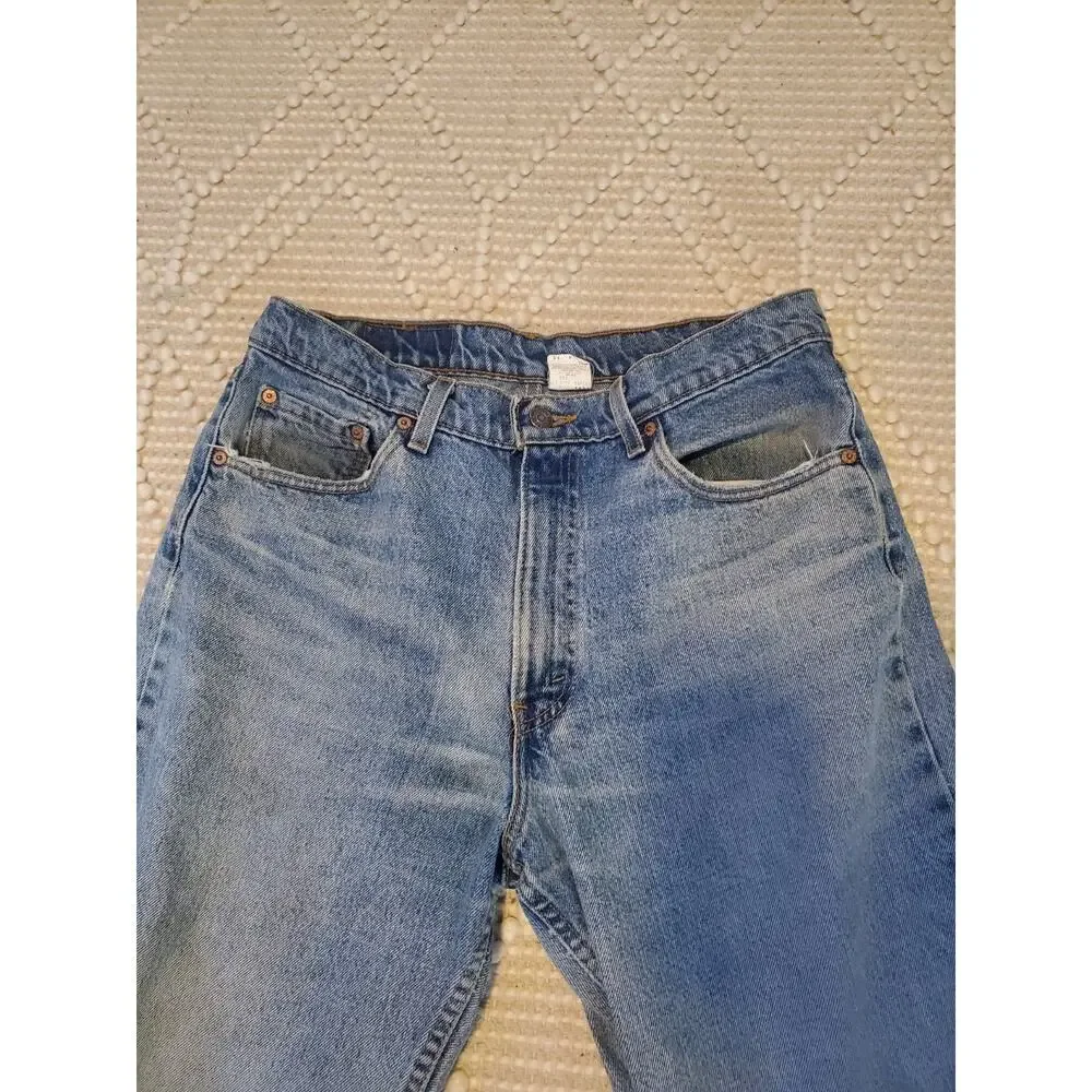 Vintage Levi's 550 Men's Relaxed Fit Jeans Size 34x36